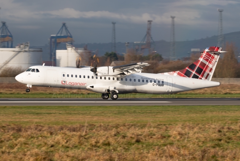 Loganair Atr A G Fbxb V Images Aviation Media