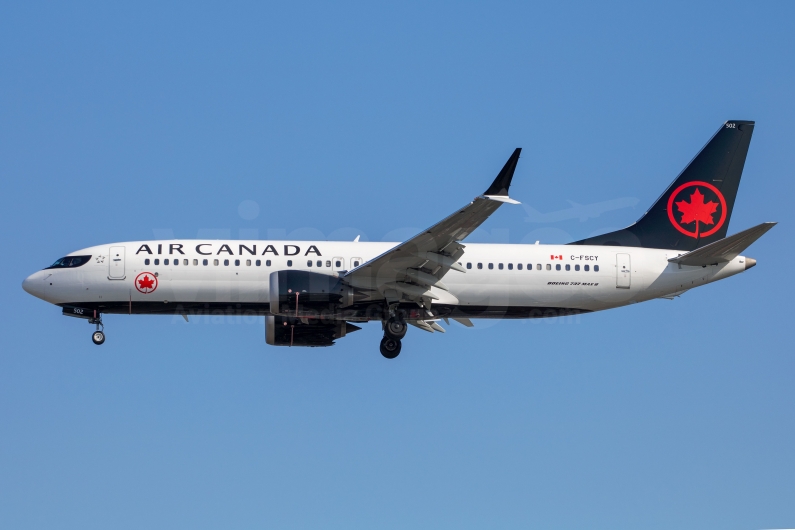 Air Canada Boeing 737-8 MAX C-FSCY