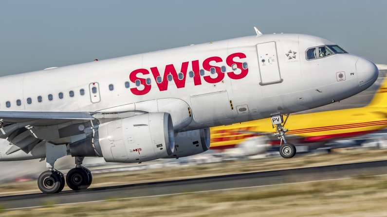 Swiss Airbus A319-112 HB-IPV