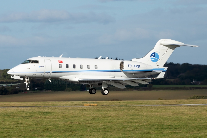 Arkasair Bombardier BD-100-1A10 Challenger 300 TC-ARB