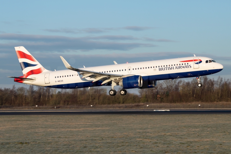 British Airways Airbus A321-251NX G-NEOS