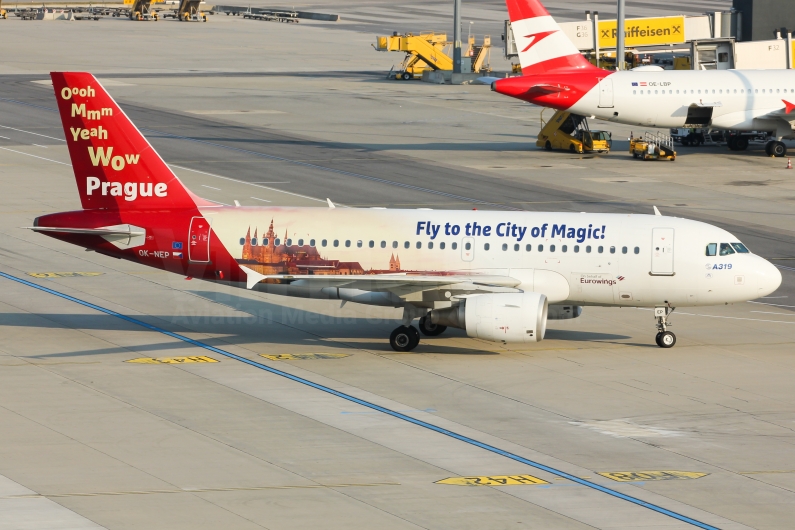 Eurowings Airbus A319-112 OK-NEP