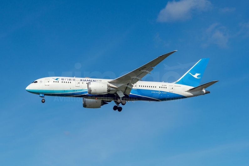 Xiamen Airlines Boeing 787-8 Dreamliner B-2761