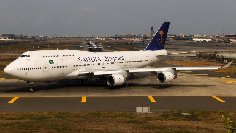 Saudi Arabian Airlines (Air Atlanta Icelandic) Boeing 747-428 TF-AAL