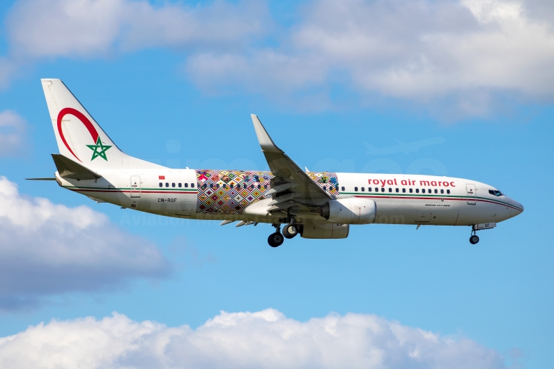 Royal Air Maroc Boeing 737-86N CN-RGF