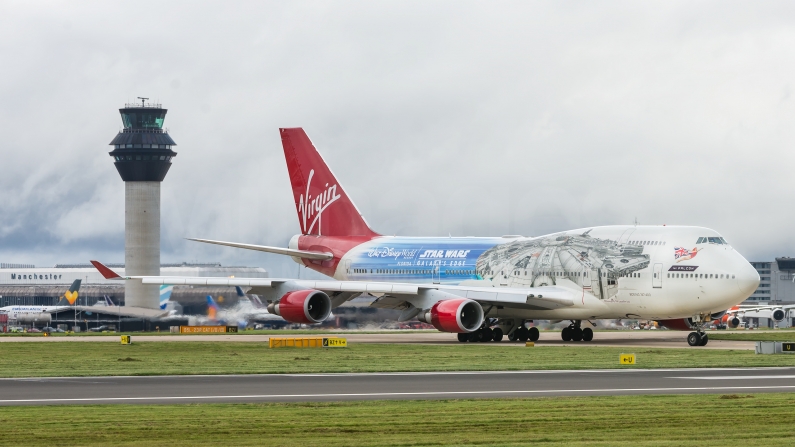 Virgin Atlantic Airways Boeing 747-443 G-VLIP "The Falcon"