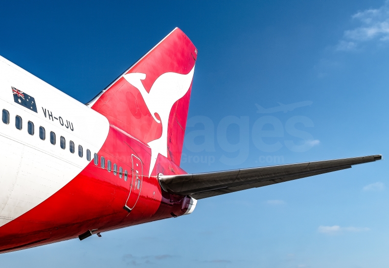 Qantas Boeing 747-438 VH-OJU