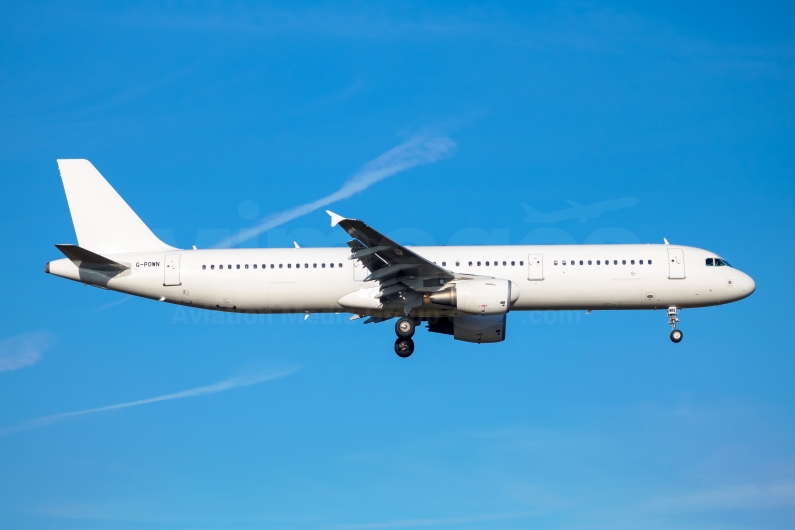 Titan Airways Airbus A321-211 G-POWN