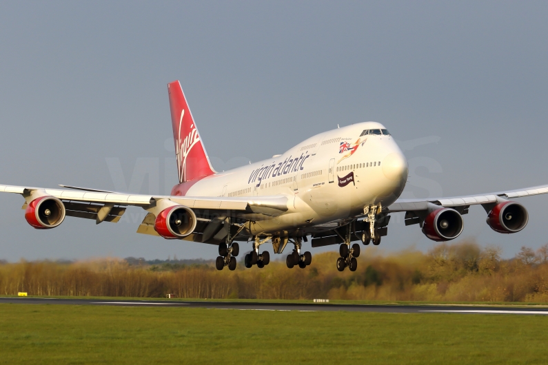 Virgin Atlantic Airways Boeing 747-443 G-VROS