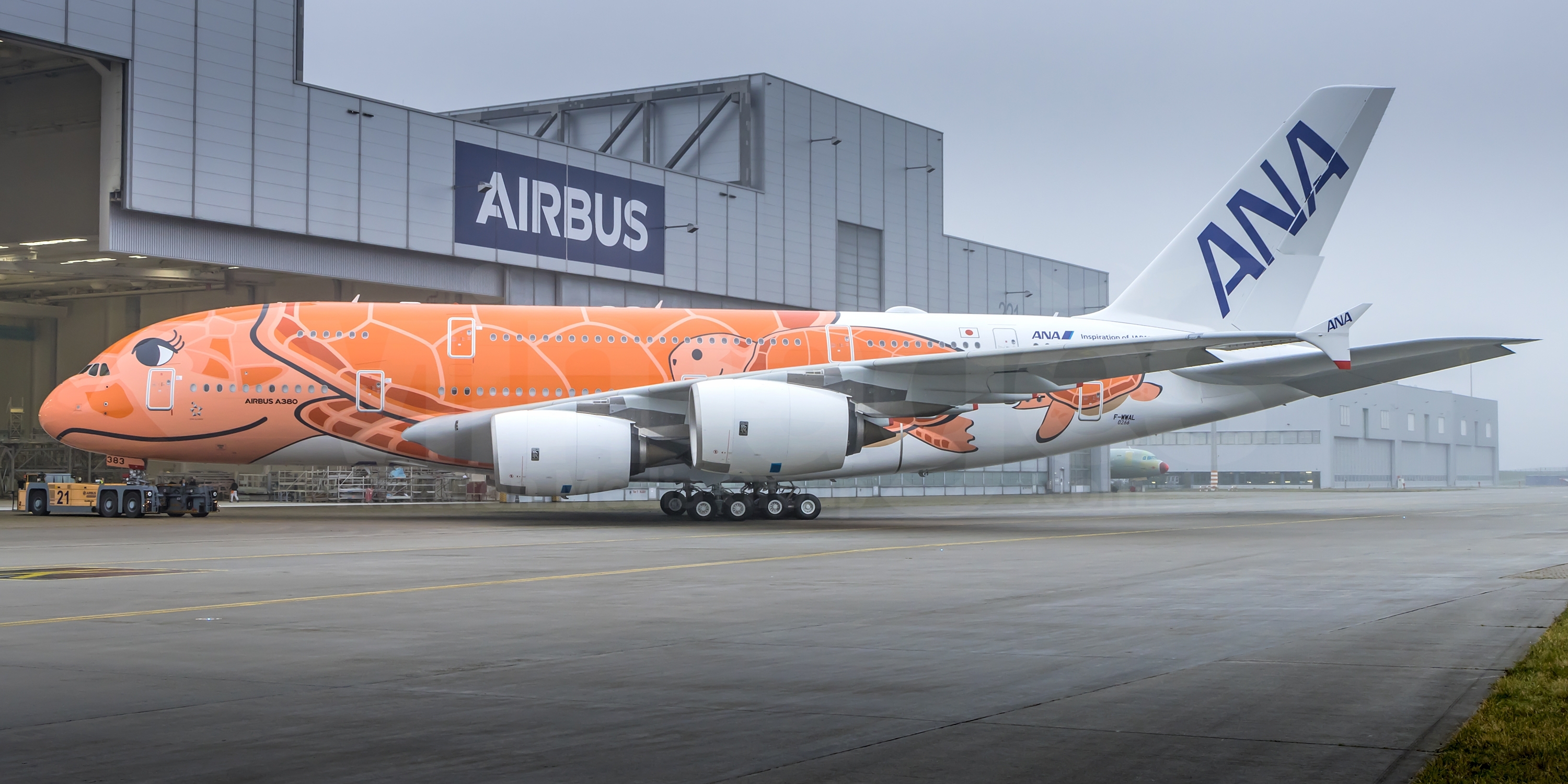 ANA to Receive Third FLYING HONU A380 from Airbus – v1images