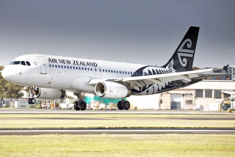 Air New Zealand Airbus A320-232 ZK-OJB