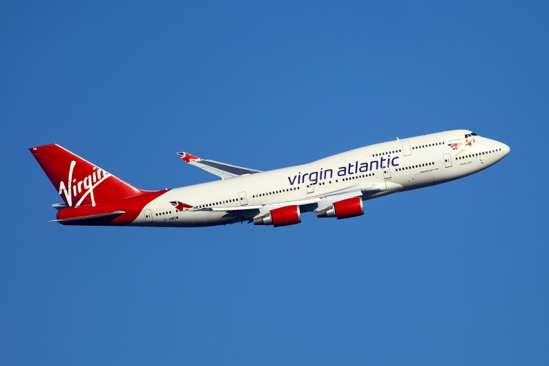 Virgin Atlantic Boeing 747-41R G-VWOW