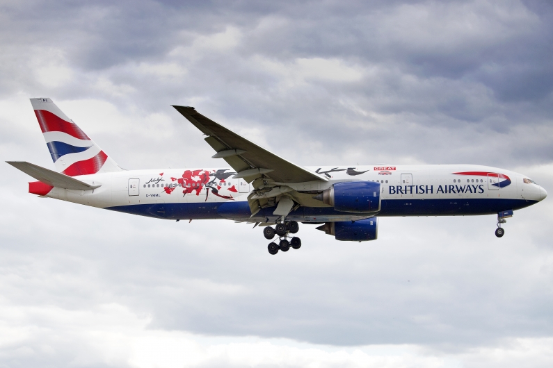 British Airways Boeing 777-236ER G-YMML