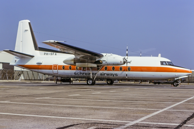 Schreiner Airways Fokker F27-400 Friendship PH-SFA