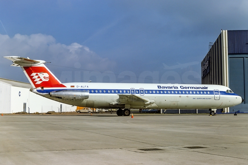 Bavaria Germanair British Aircraft Corporation BAC 1-11 Series 528FL D-ALFA