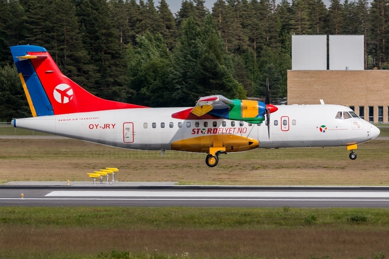 Danish Air Transport (DAT) ATR 42-300 OY-JRY