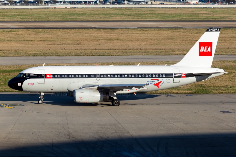 British Airways Airbus A319-131 G-EUPJ