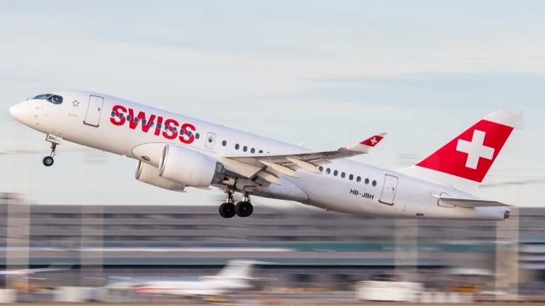 Swiss Airbus A220-100 HB-JBH