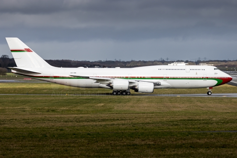 Royal Flight of Oman Boeing 747-8H0(BBJ) A4O-HMS