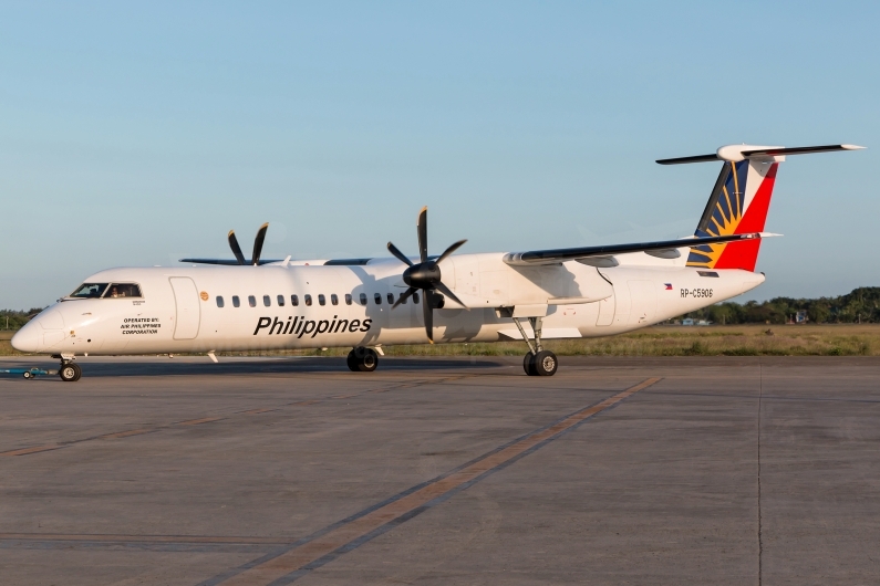 PAL Express Bombardier DHC-8-402Q Dash 8 RP-C5906