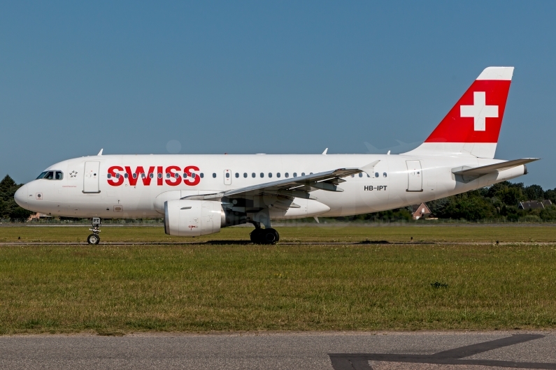 Swiss Airbus A319-112 HB-IPT