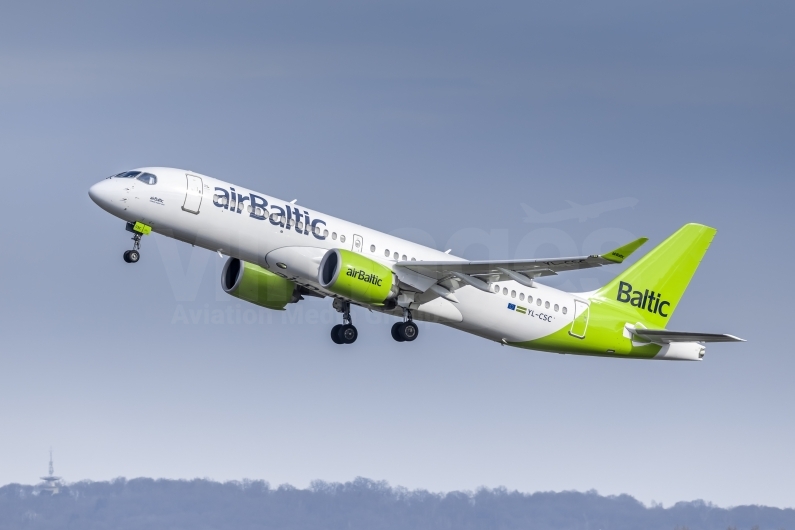 Air Baltic Airbus A220-300 YL-CSC