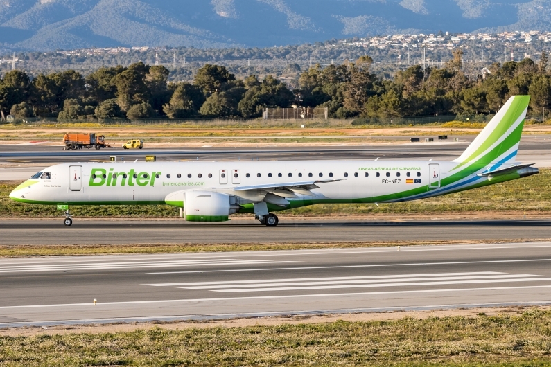 Binter Canarias Embraer E195-E2 (ERJ 190-400 STD) EC-NEZ