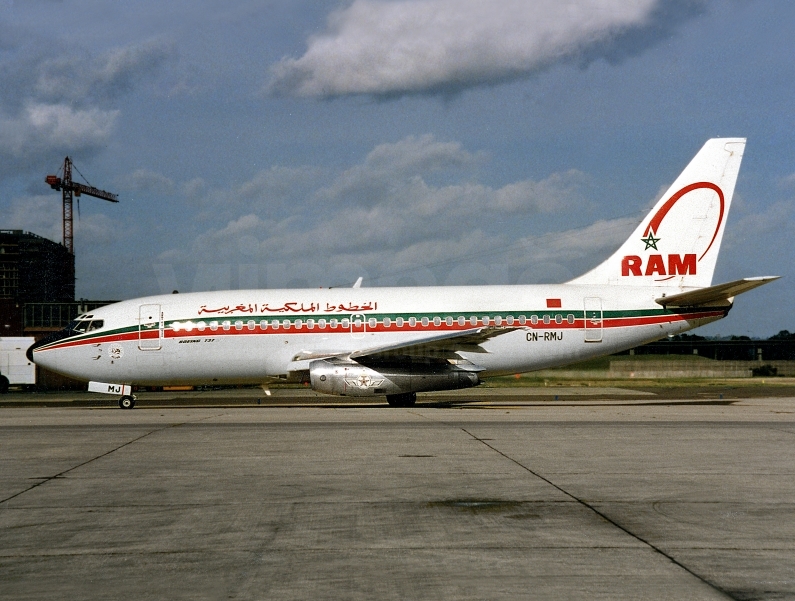 Royal Air Maroc Boeing 737-2B6(A) CN-RMJ