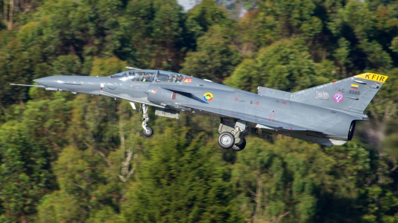 Colombia Air Force IAI KFIR TC12 FAC3008