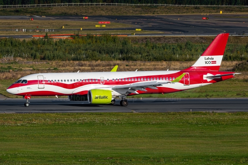 Air Baltic Airbus A220-300 YL-CSL