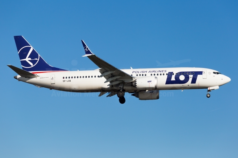 LOT - Polish Airlines Boeing 737-8 MAX SP-LVB