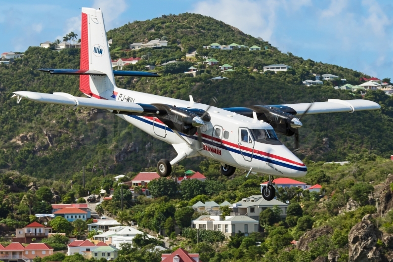 Winair - Windward Islands Airways De Havilland Canada DHC-6-300 Twin Otter PJ-WIU