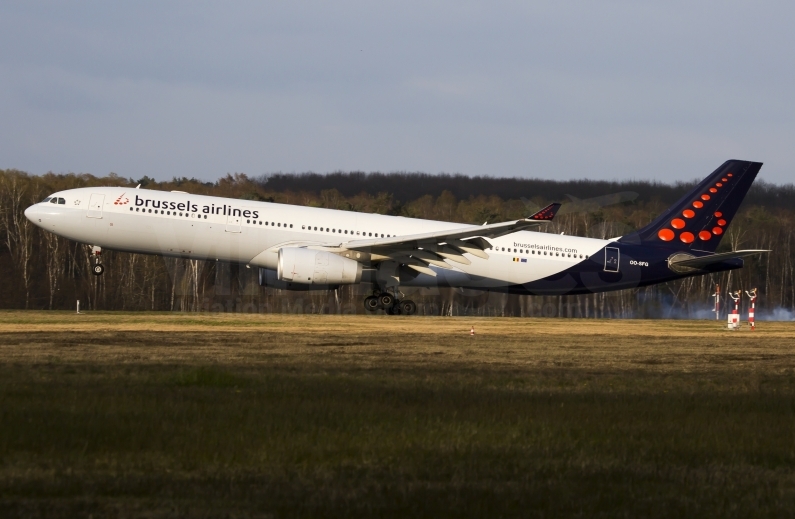 Brussels Airlines Airbus A330-343 OO-SFG