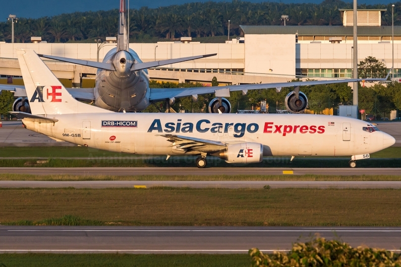 Asia Cargo Express Boeing 737-46Q(SF) 9M-GSB