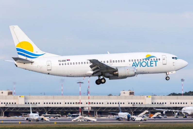 Aviolet Boeing 737-3H9 YU-ANK