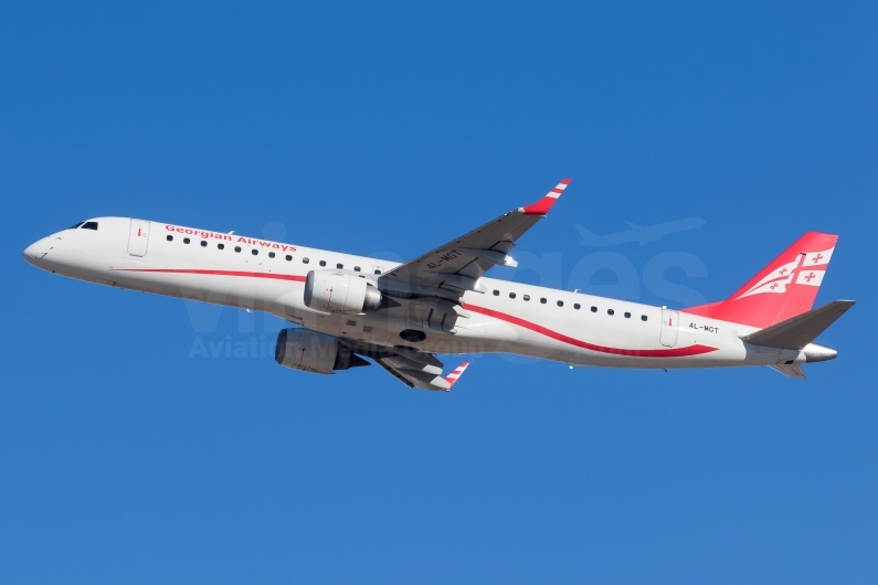 Airzena Georgian Airways Embraer ERJ-195LR (ERJ-190-200 LR) 4L-MGT