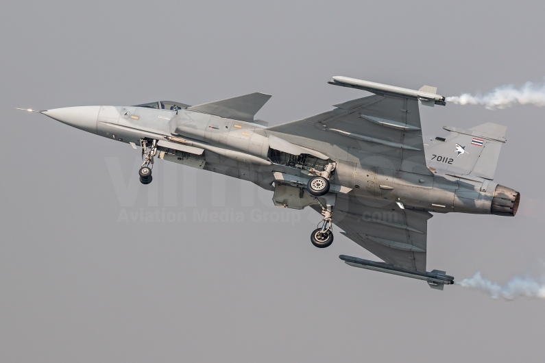 Royal Thai Air Force Saab JAS 39 Gripen 70112