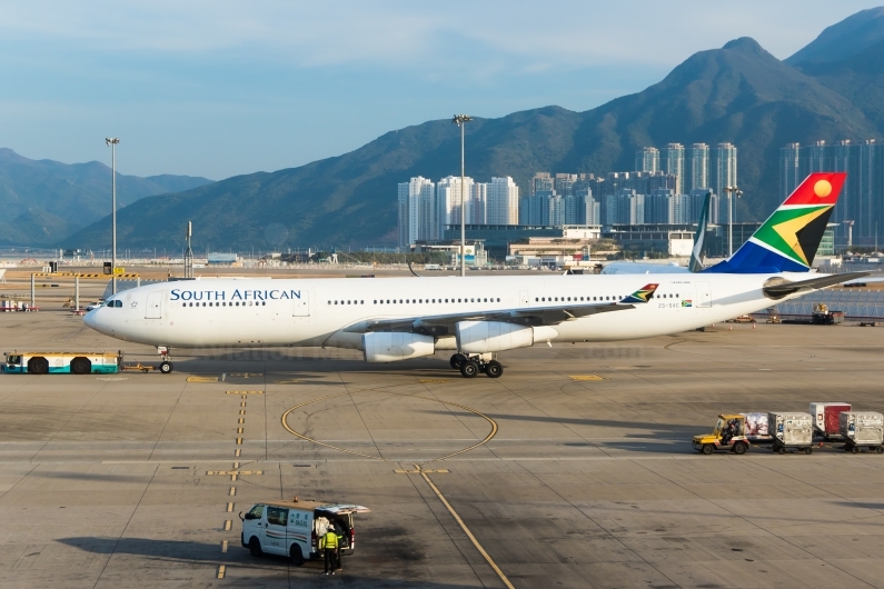 South African Airways Airbus A340-313E ZS-SXC