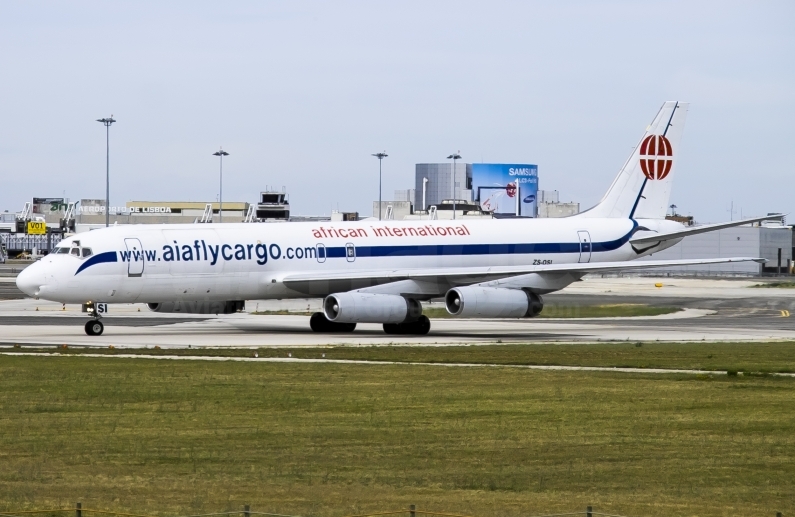 African International Airways McDonnell Douglas DC-8-62H(F)  ZS-OSI