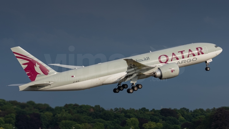 Qatar Airways Cargo Boeing B777F A7-BFQ