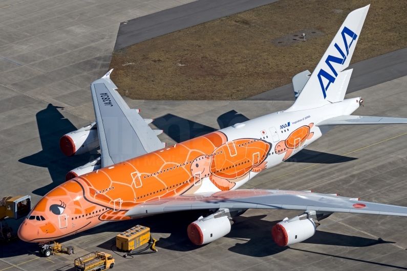 ANA All Nippon Airways Airbus A380-841 JA383A