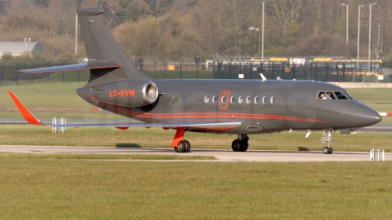 Global Jet Luxembourg Dassault Falcon 2000LX LX-EVM