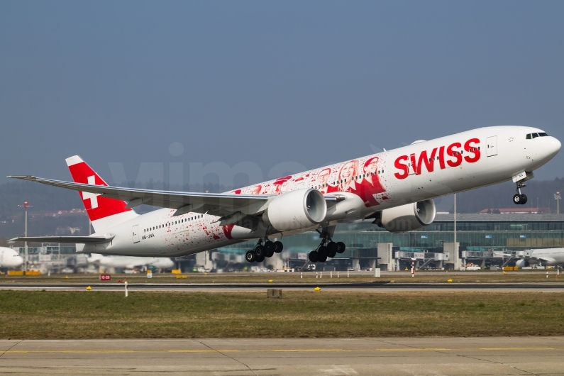 Swiss Boeing 777-3DE(ER) HB-JNA