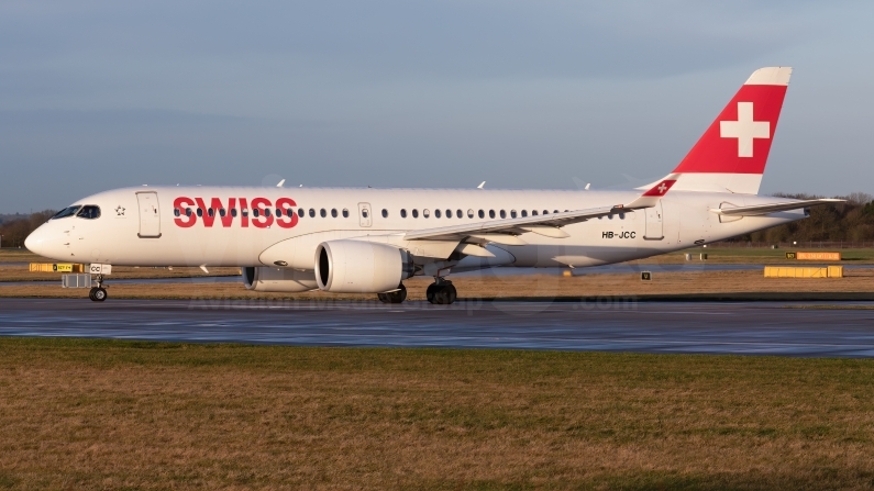 Swiss Airbus A220-300 HB-JCC