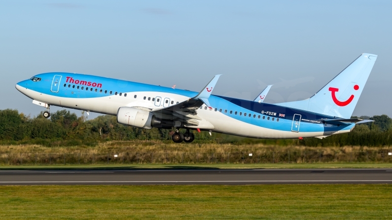 TUI Airways Boeing 737-8K5 G-FDZW