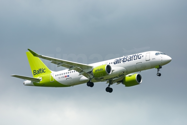 Air Baltic Airbus A220-300 YL-CSG