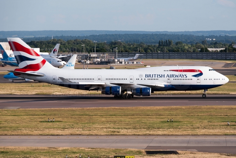 British Airways Boeing 747-436 G-CIVG