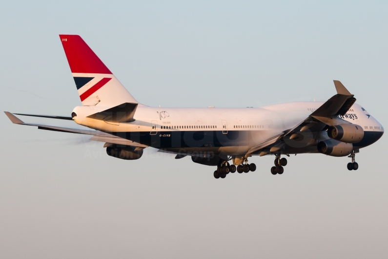 British Airways Boeing 747-436 G-CIVB