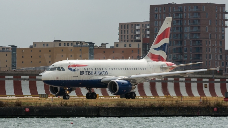 British Airways Airbus A318-112 G-EUNA