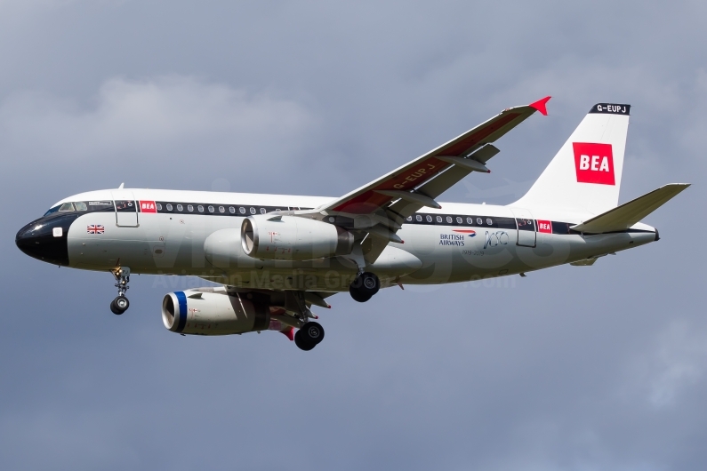 British Airways Airbus A319-131 G-EUPJ